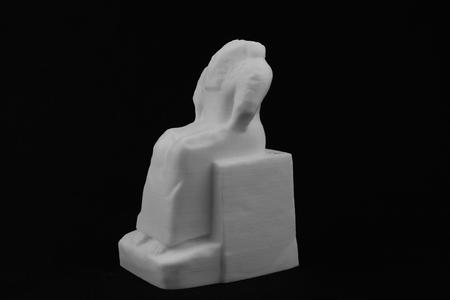 Headless Egyptian Sculpture at The Brooklyn Museum, USA