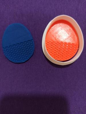 Mini textured Easter egg