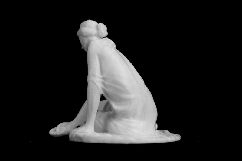 Nymph With Shell at The Louvre, Paris