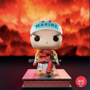 Akainu in Chair Custom Funko Pop