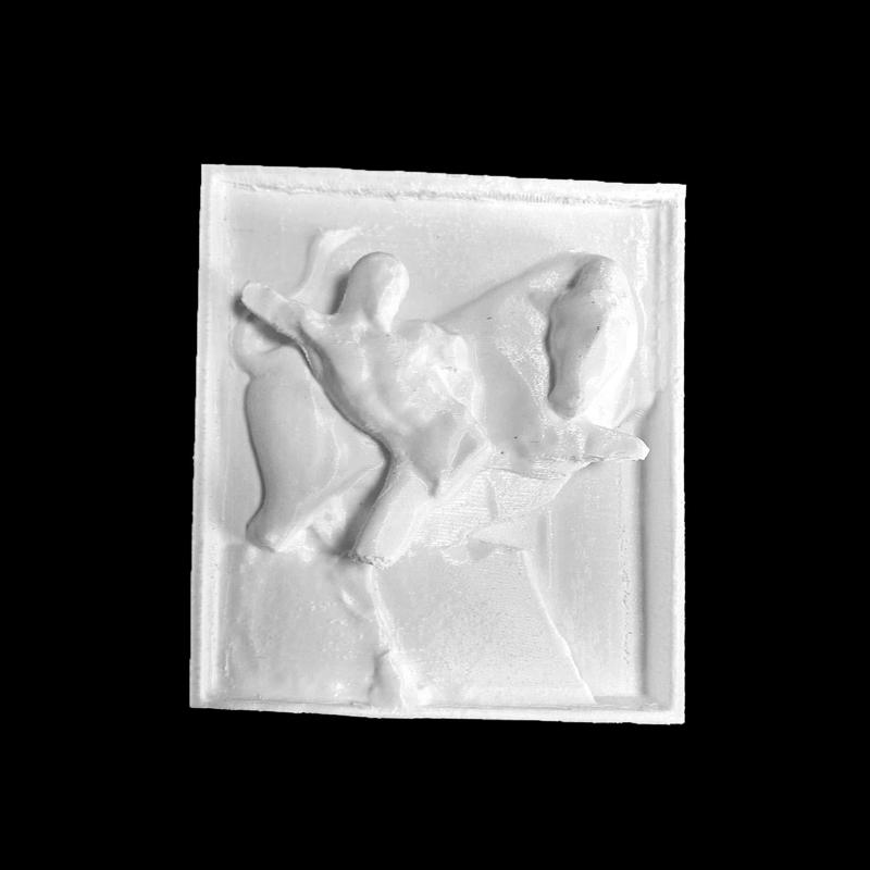 High Relief: Heracles Capturing The Cretan Bull