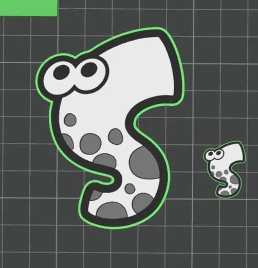 Splatoon Squid Hair Clip