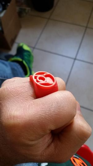 Green Lantern Rings : Rage (Red).