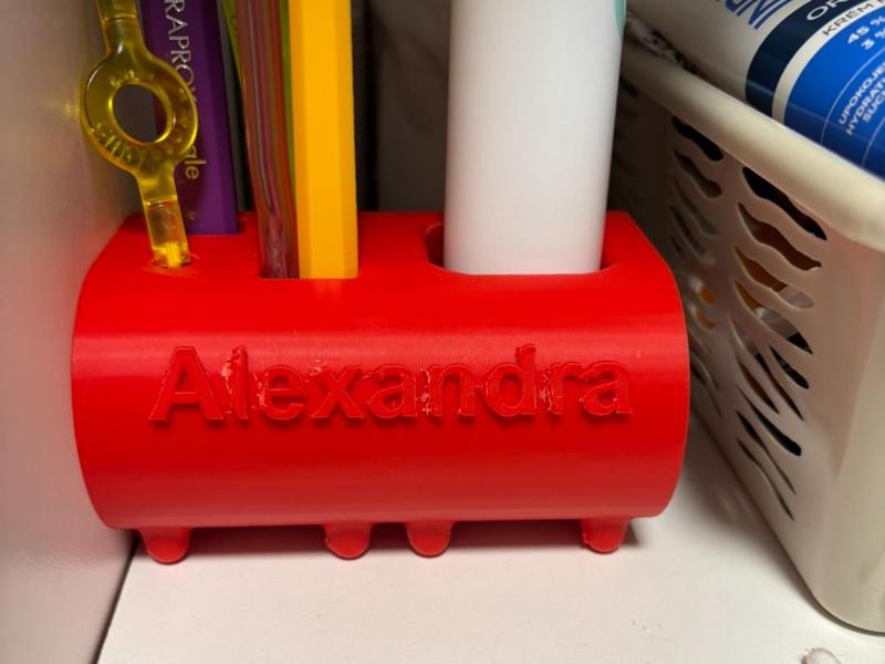 All toothbrush holder