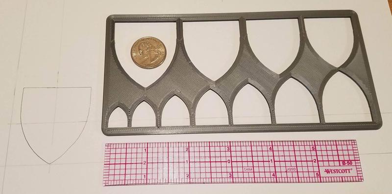 Heraldic Escutcheon Template