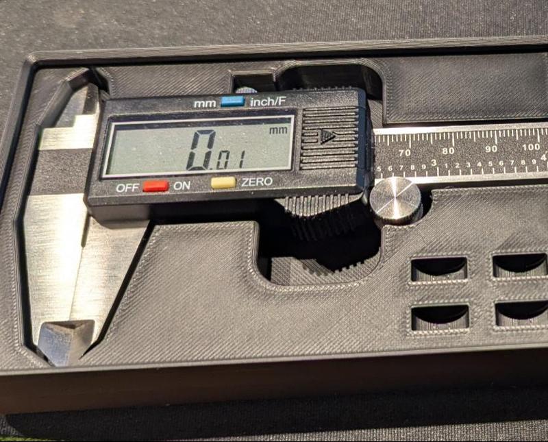 6 Inch Callipers holder Gridfinity 6x2x3