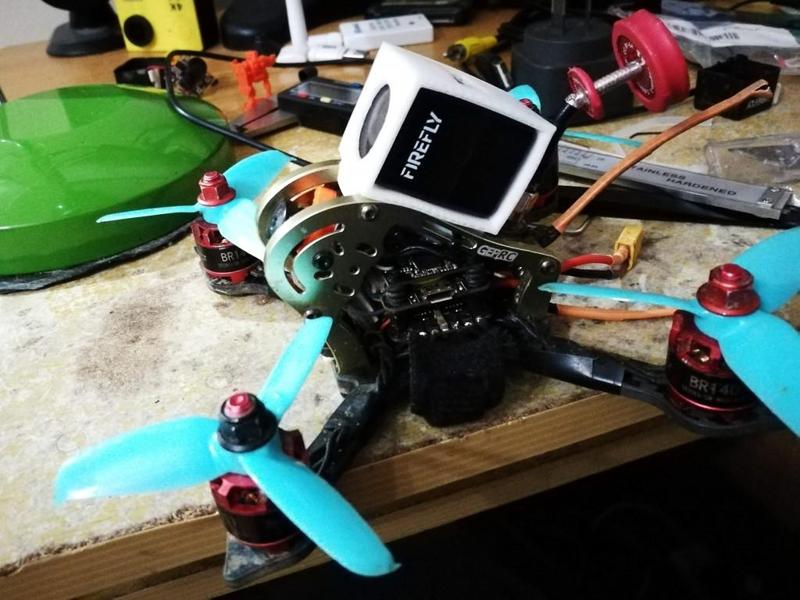 Hawkeye Firefly FPV Action Camera holder for GepRC MX3 Quad