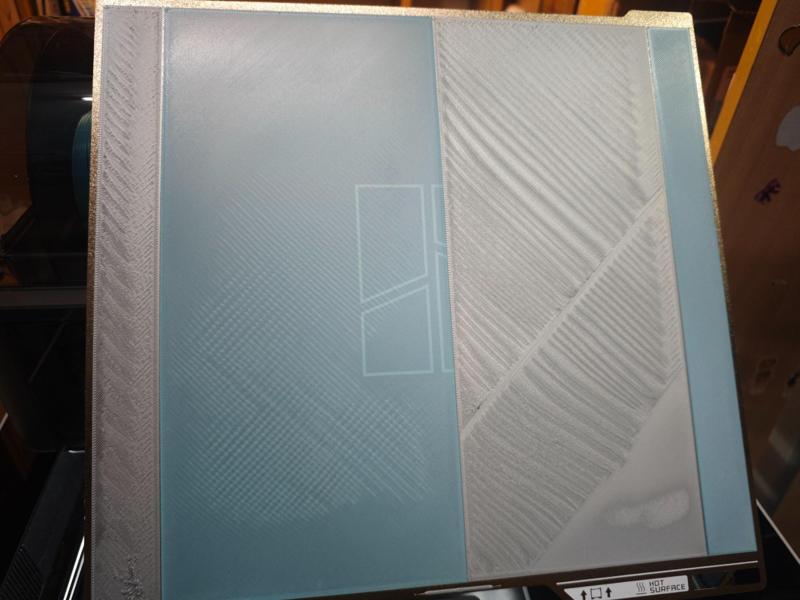 H2D Dual Nozzle First Layer Test