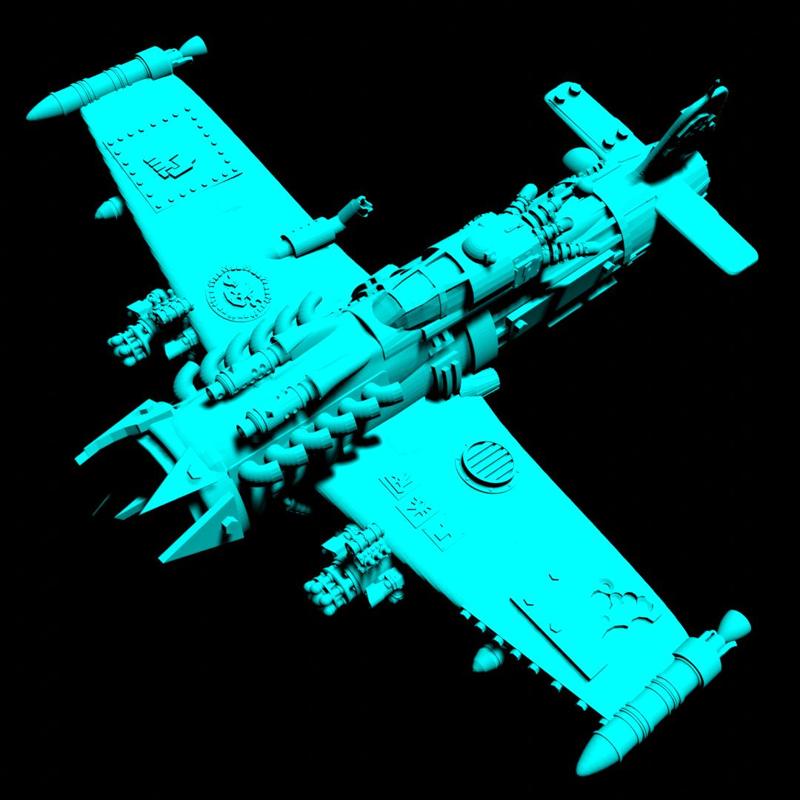 Orc Ladz High Tech Fighter Jet