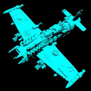 Orc Ladz High Tech Fighter Jet