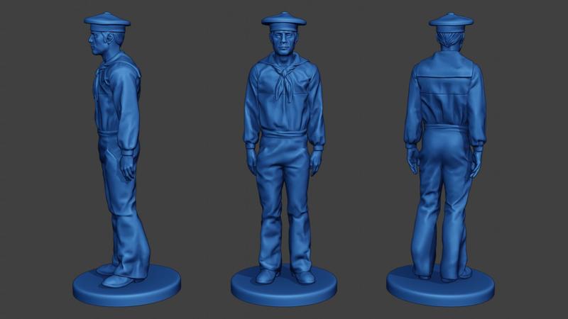 American Sailor Civil War Union Attention5 ACWUS1