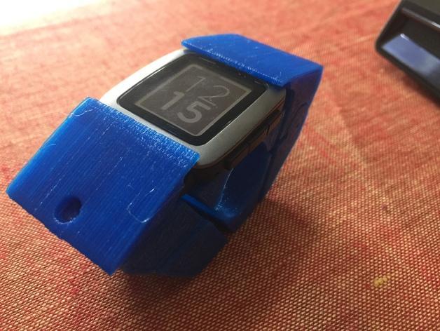 Pebble Time handelbar mount V2