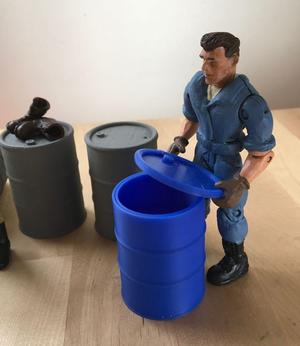 Oil Drum (1:18 scale)