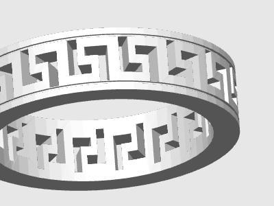 greek ring