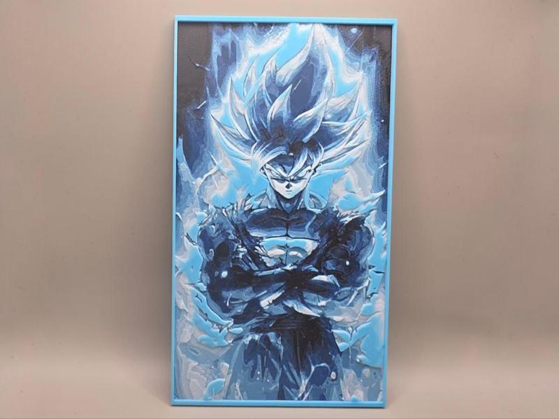 Goku Super Saiyan God Super Saiyan - HueForge