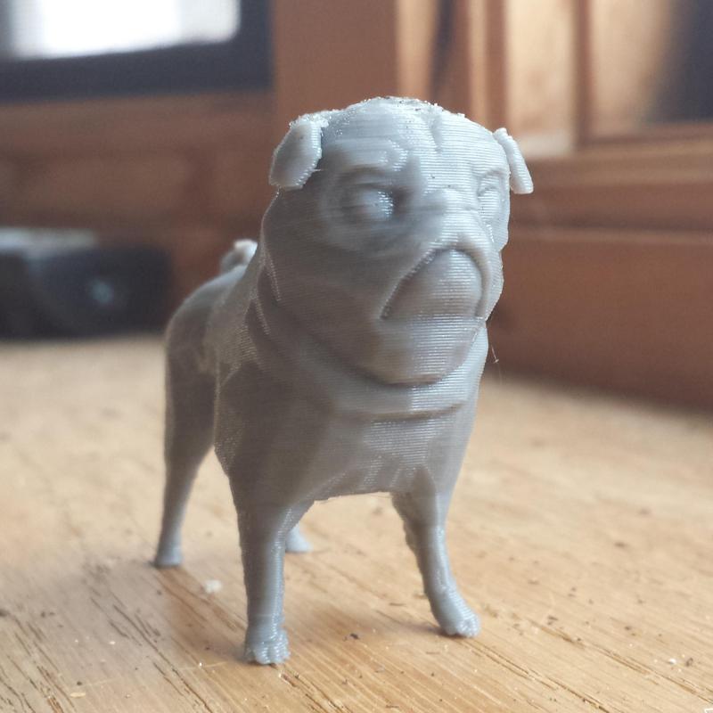 PUG FIGURINE