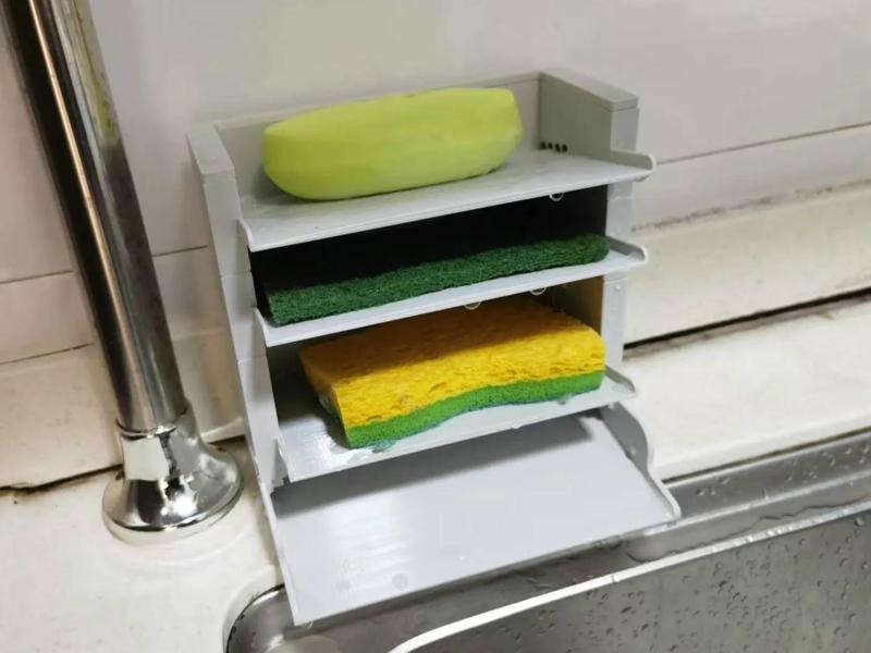 Stackable Dish Sponge Drainer