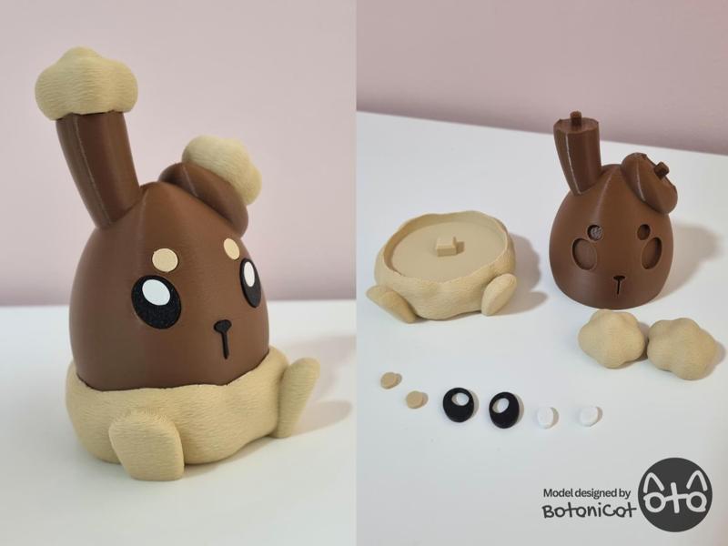 Buneary Egg (Print by Parts)