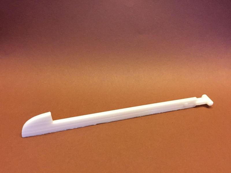 Replacement part for broken hinge