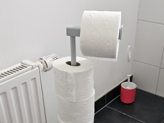 Toilet paper holder with storage 60cm