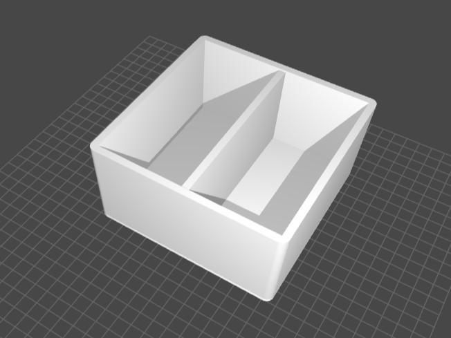 Desk Organizer with 2 parts