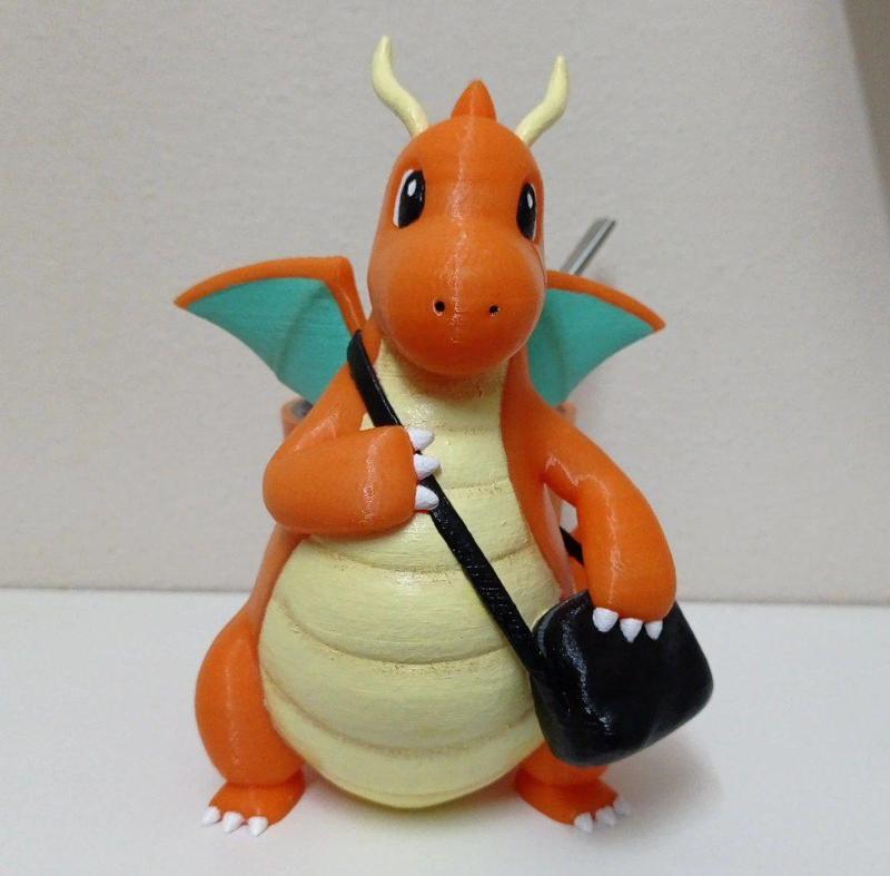 pokemon dragonite matte for polymer stepper