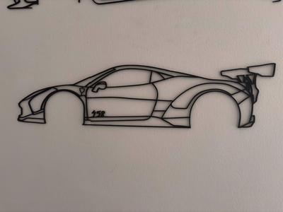 Ferrari 458 Wall Art