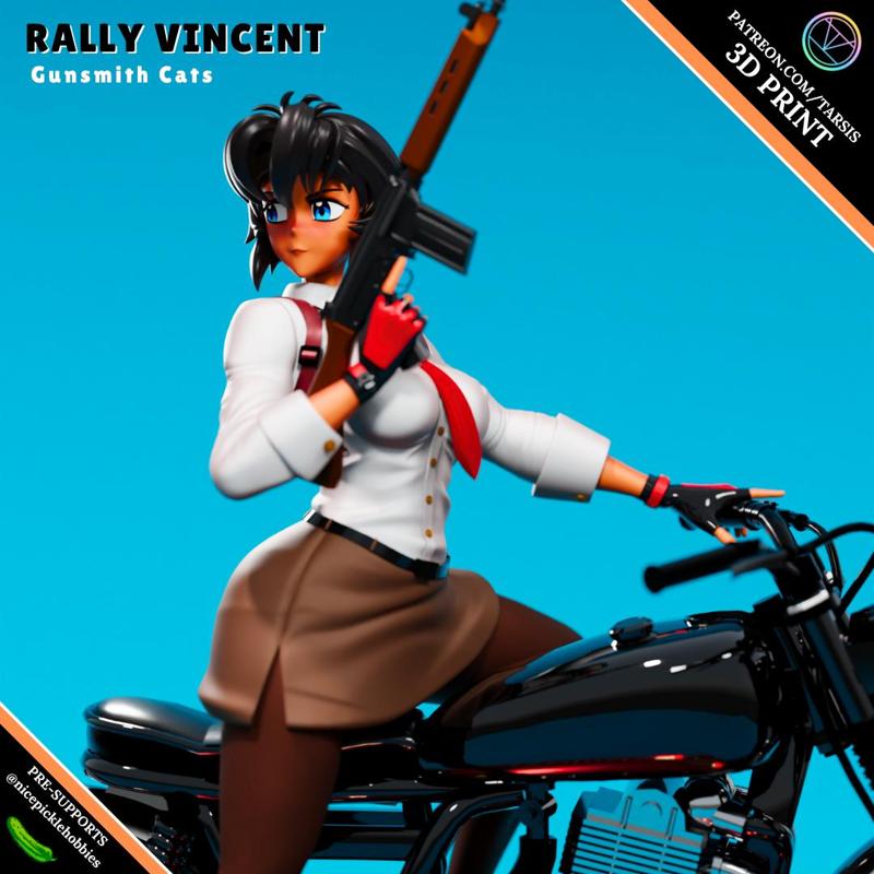 Rally Vincent - Fan Art- STL