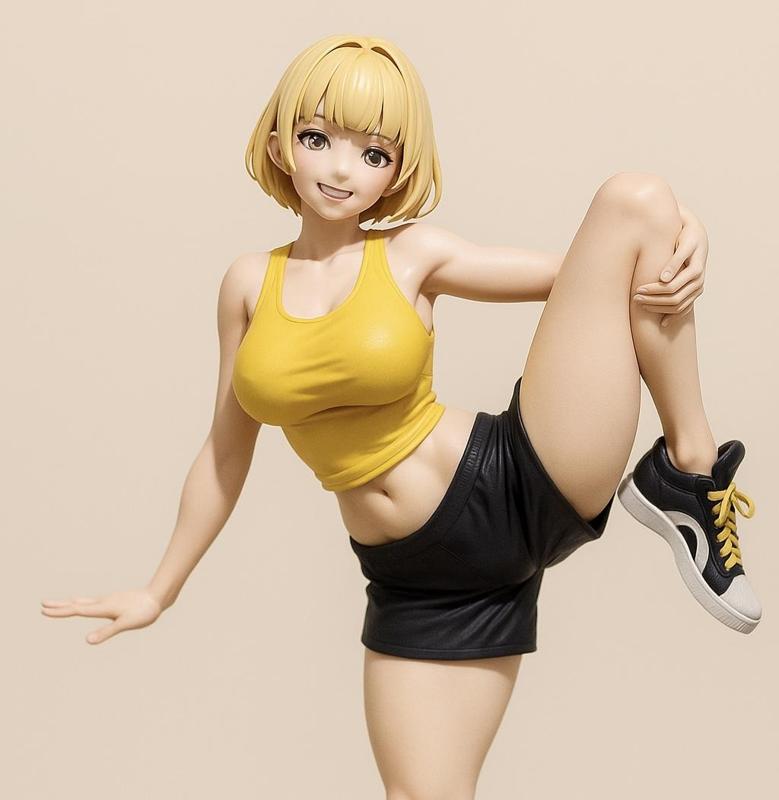 yoga anime girl