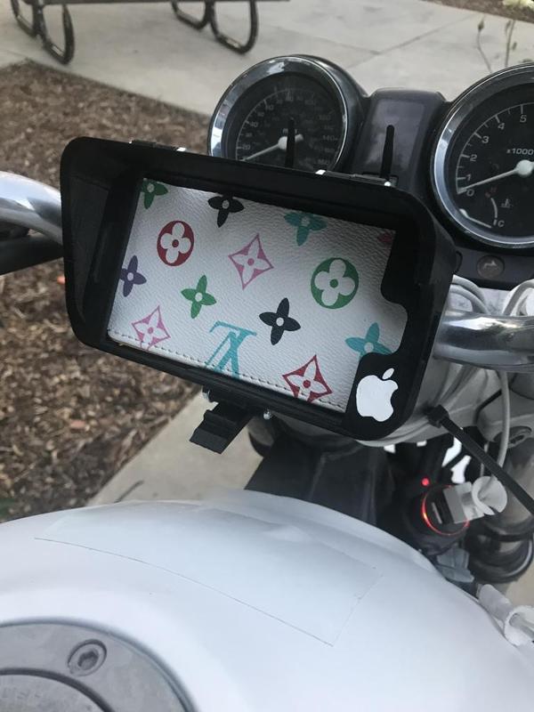 Iphone 7 bar mount horizontal