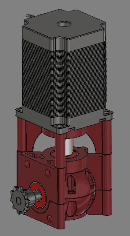 NEMA 23 Right Angle Gearbox