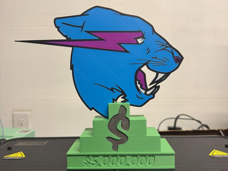 Mr. Beast Logo & Mount