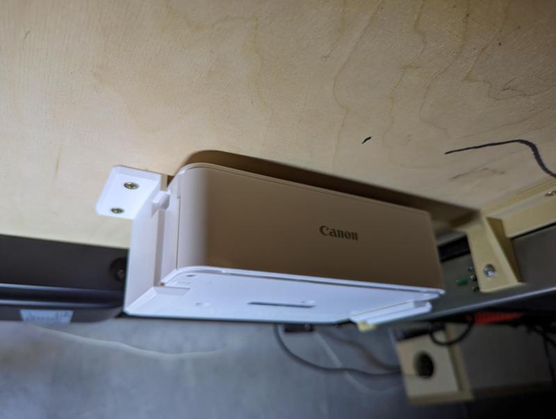 Canon Selphy Under the Desk mount