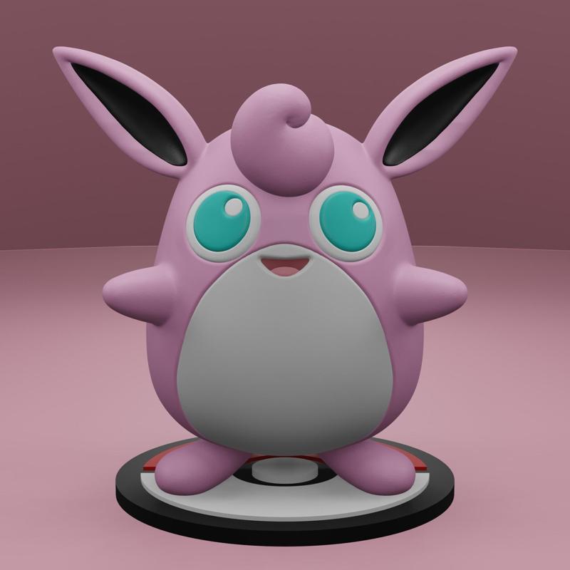Pokemon No. 040 Wigglytuff