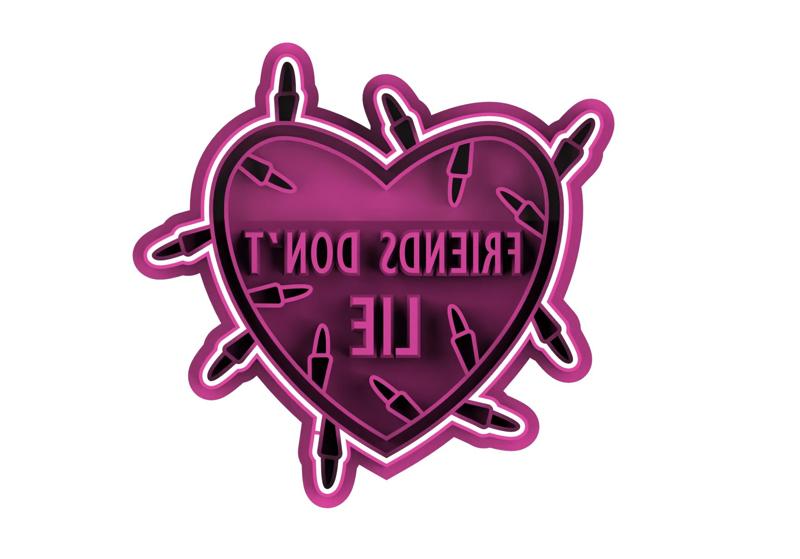 friends don't lie STRANGER THINGS COOKIE CUTTER