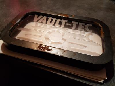 Fallout Vault Tec Logo Frame