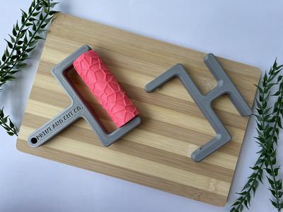 Cobblestone Polymer Clay Texture Roller