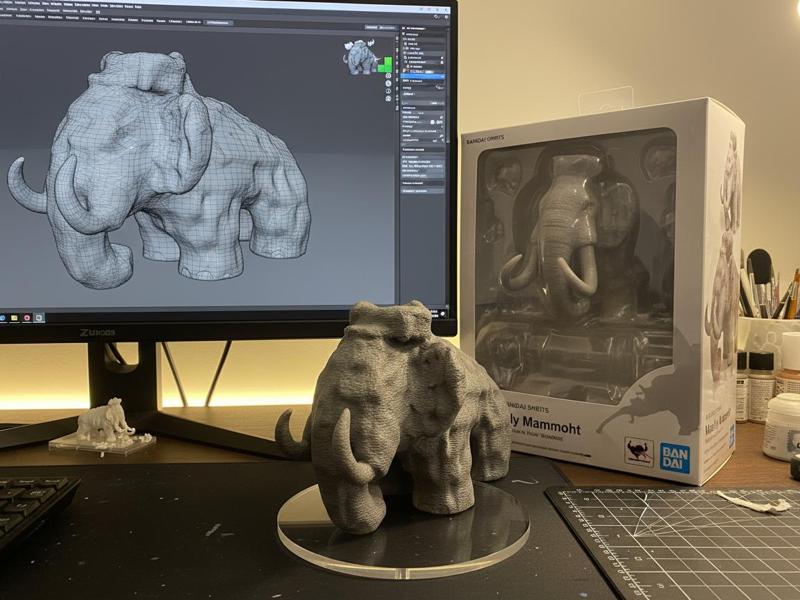 Elephant Figurine (Printable for the A1 mini)