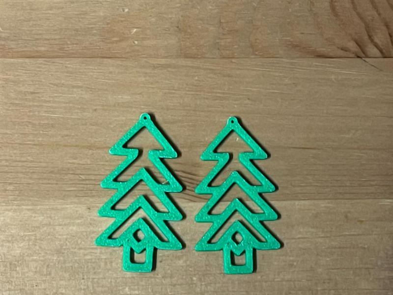 Christmas Tree Earrings