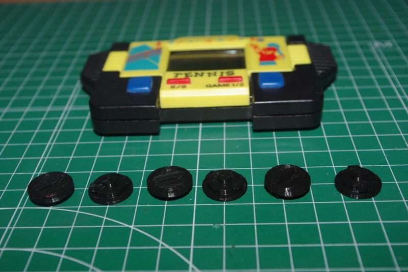 Battery cover - lcd video game no brand