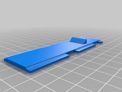 Trex 450L Dominator compatible  battery mount / battery tray