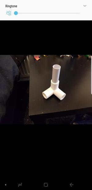 pipe 3 way connecter coupler