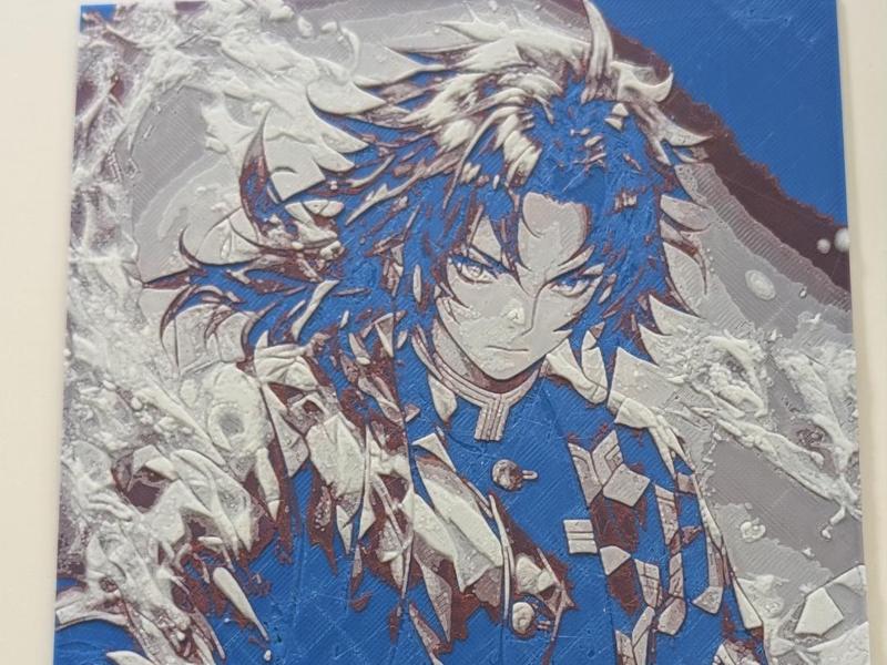 Demon Slayer - Giyu Tomioka Hueforge