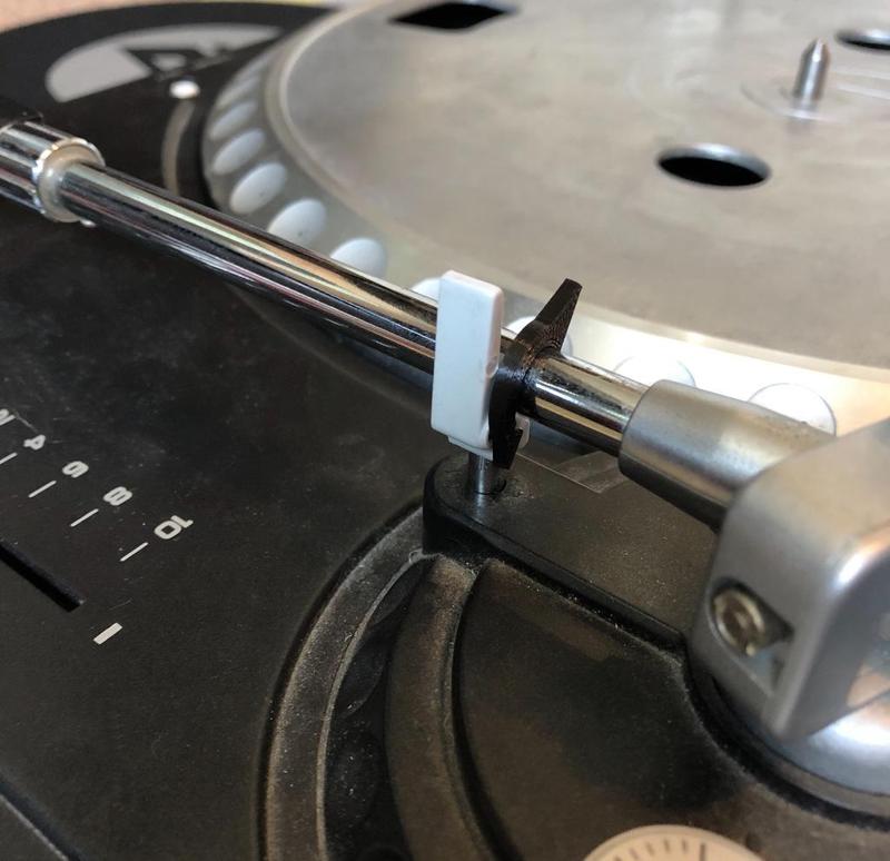 Gemini & Stanton Style Tonearm Rest Clip