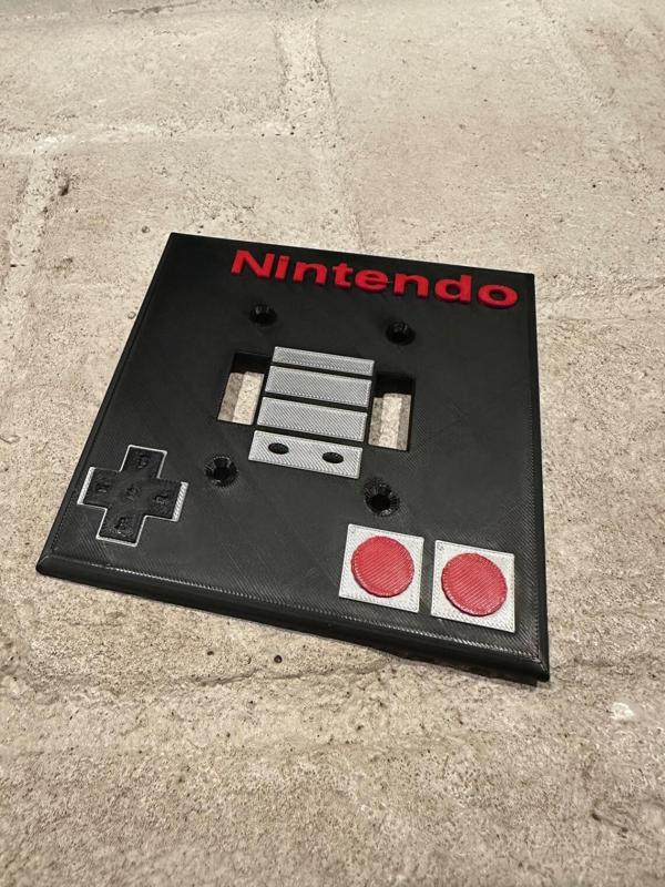 Nintendo Double Light Switch Cover/Plate