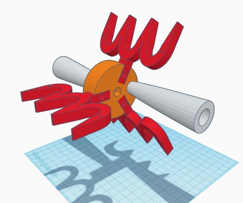 Tie-dye filament winder
