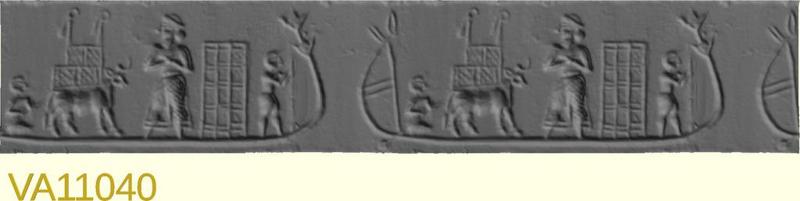 Ancient cylinder seals collection