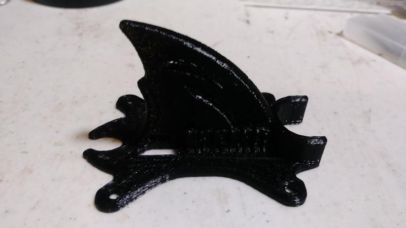 MAMR Stretch X Shark Fin 40mm Top Plate