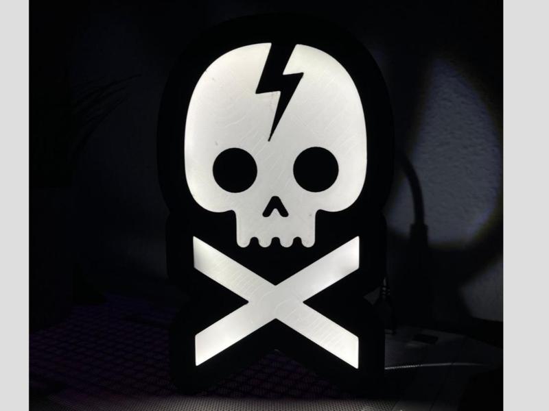 Skull X Danger Days My Chemical Romance lightbox
