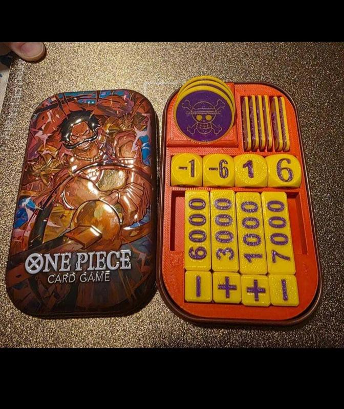 One Piece Mini Tin Insert